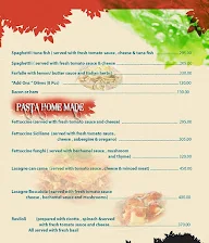 The Bella Italia menu 6