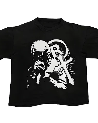 T-shirt rétro ample à manches court - 1