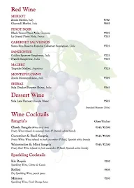 Toscano menu 3