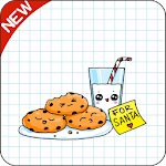 Cover Image of ダウンロード How To Draw Smiley Food Easy 1.1 APK