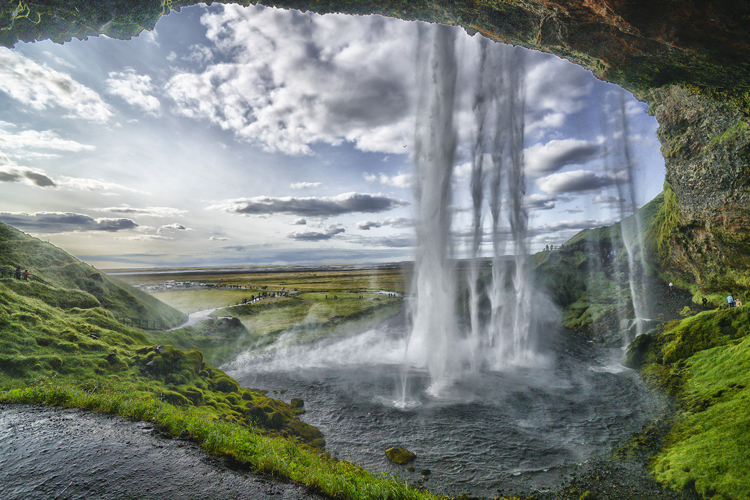 SELJALANDSFOSS WATERFALL, SOUTH di marco pardi photo