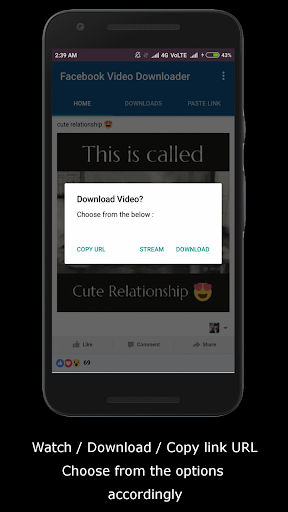 Video Downloader for Facebook 1.0 screenshots 2