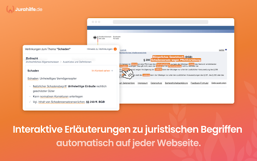 JuraSense by Jurahilfe.de - Interaktive Rechtsbegriffe
