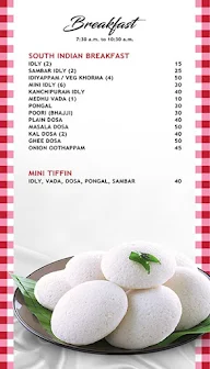 Next Cafe menu 1