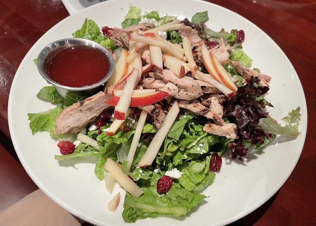 Cranberry chicken salad