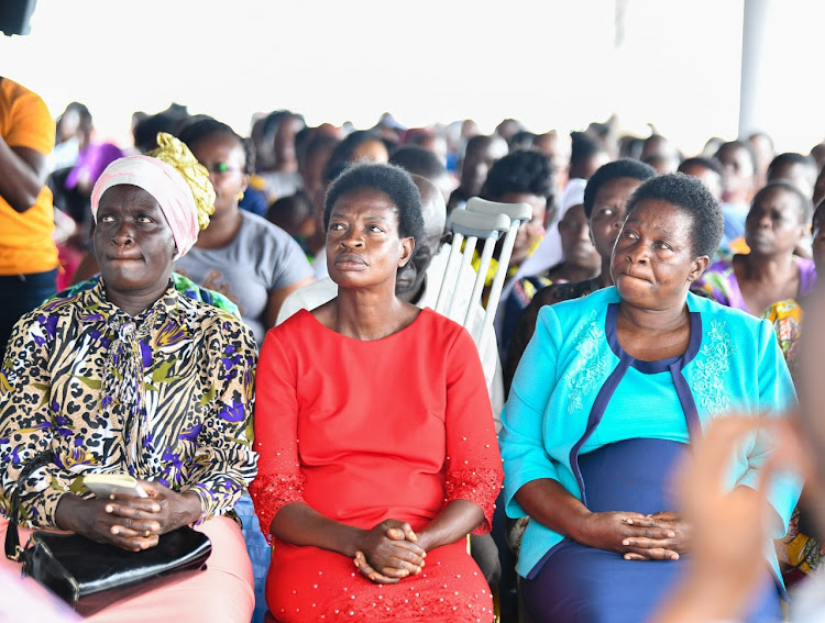 Kisumu traders on October 4.