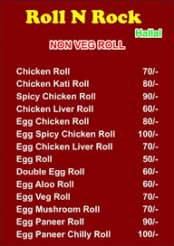 Roll 'N' Rock menu 2