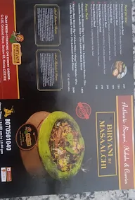 Biryani by Masaalchis menu 2