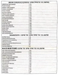 Hotel Kediyoor Gokula Krishna menu 2