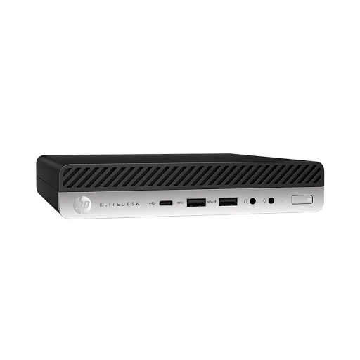 Máy tính để bàn PC HP EliteDesk 800 G4 (4SA37PA) (Intel Core i3-8100 3.6 GHz/8GB RAM/1TB/Intel UHD Graphics 630/Free DOS)