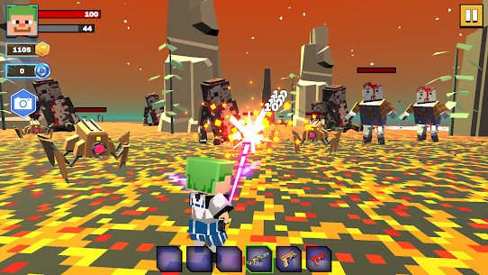 Fire Craft: 3D Pixel World Mod Apk (Free Shopping) 10