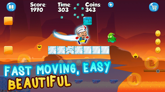 Super Boy Adventure Jungle Classic 1.1 APK + Mod (المال غير محدود / لا اعلانات) إلى عن على ذكري المظهر