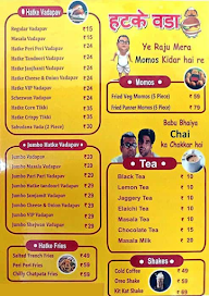 Hatke Vada menu 4