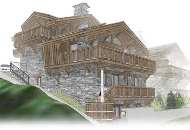 Chalet with panoramic view and terrace 3