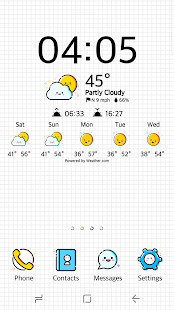 Smiling Weather Icons Set for Chronus screenshot for Android