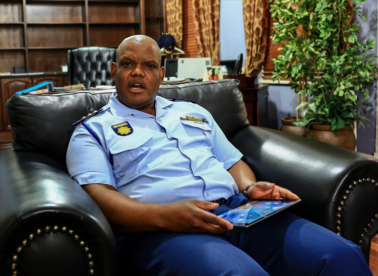 Former police commissioner Lieutenant-General Khomotso Phahlane.