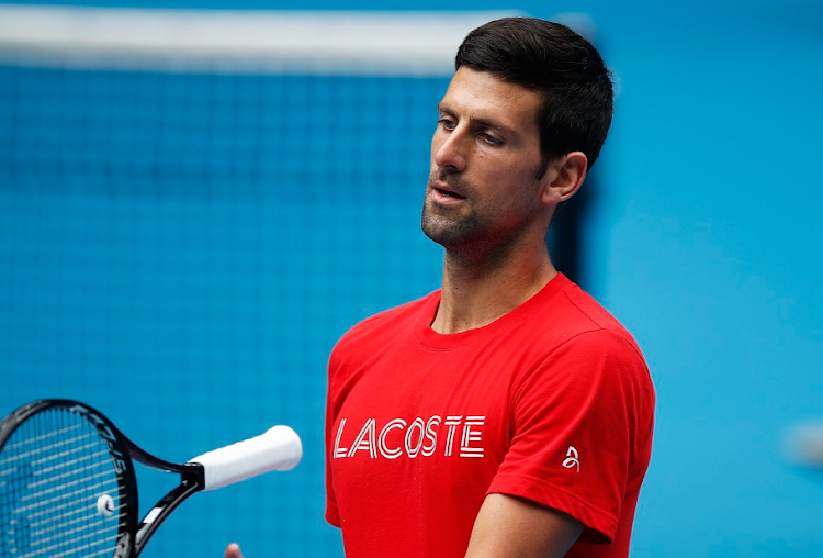 Novak Djokovic. Picture: GETTY IMAGES/DANIEL POCKETT