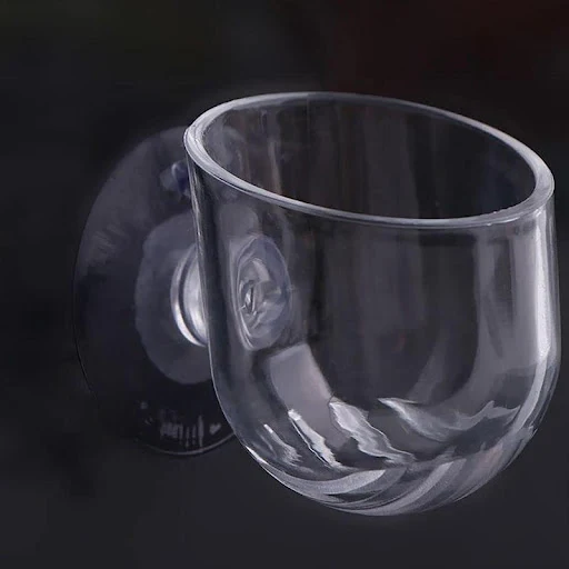 Strong Suction Aquatic Plant Cups Pot Mult-Purpose Acrylic Fish Tank Water Cup Aquarium Accessory For Saltwater And Fres