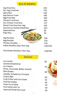 Hotel Naidu Grand menu 1