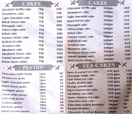 Eggless Cake N Confectionary menu 1