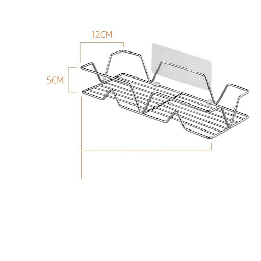 Title 4, Triangular Shelf-Free Perforated Stainless Stee...