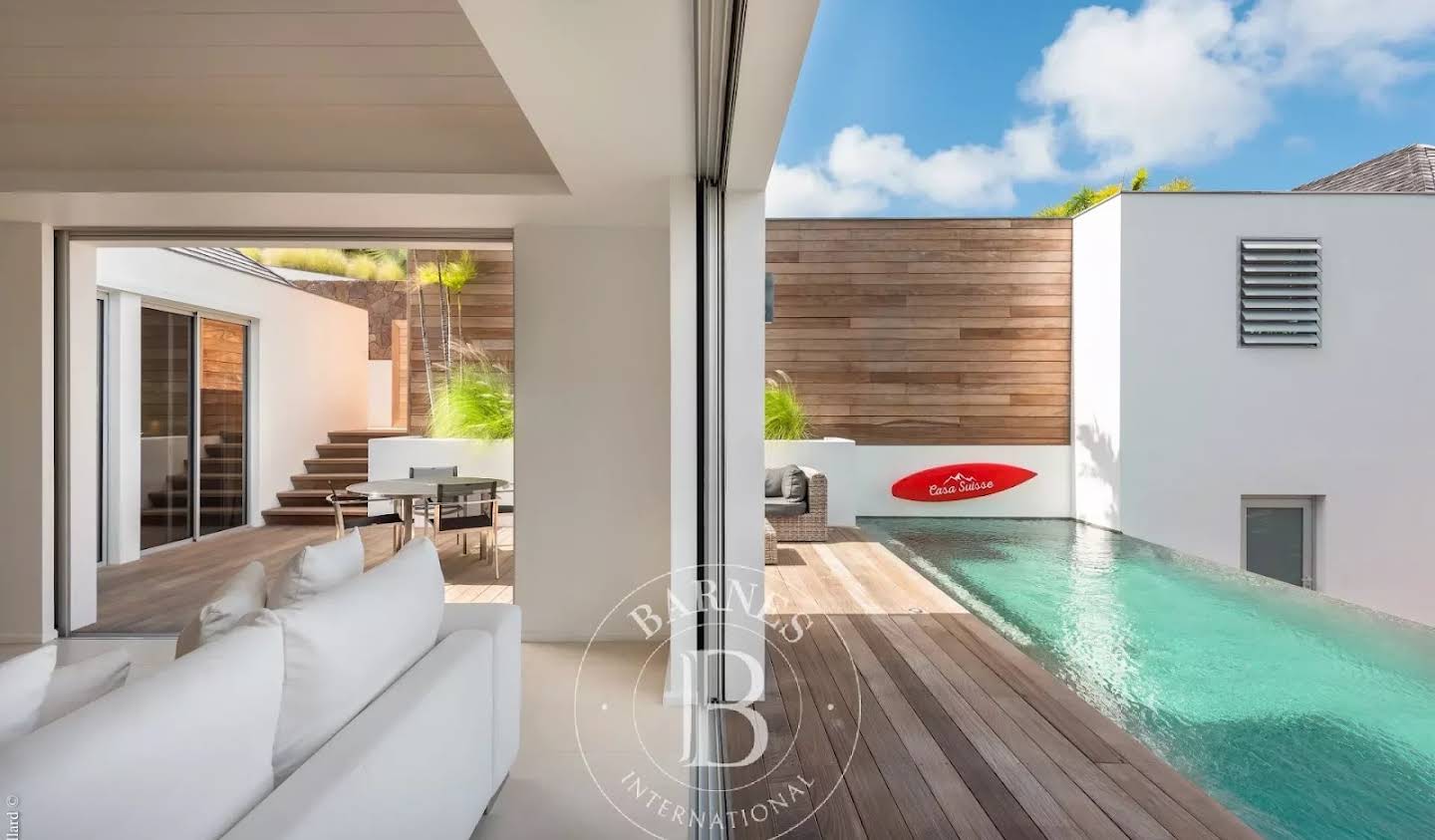 Villa avec piscine et terrasse Saint Barthelemy