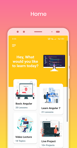 Screenshot Learn Angular