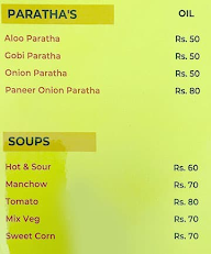 Tups Cafe And Restaurant menu 1