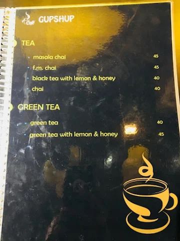 Cafe Gupshup menu 