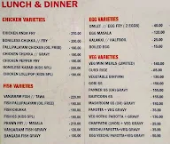 Hotel Junior Kuppanna menu 1