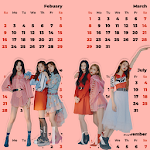 Cover Image of ダウンロード (G)I-DLE Calendar Widget 1.0 APK