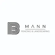 B Mann Fencing & Landscaping Logo