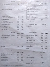 SNS Club menu 1