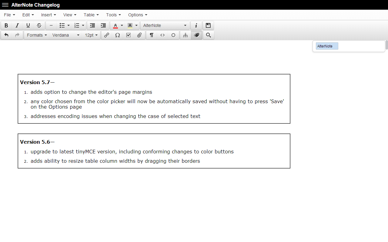 AlterNote Editor Preview image 6