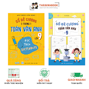 Combo Sách Sổ Tay Sketchnote Và Sổ Tay Toán Văn Anh Lớp 9, Ôn Luyện Thi Vào 10