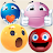 Emoji 3D color sticker icon