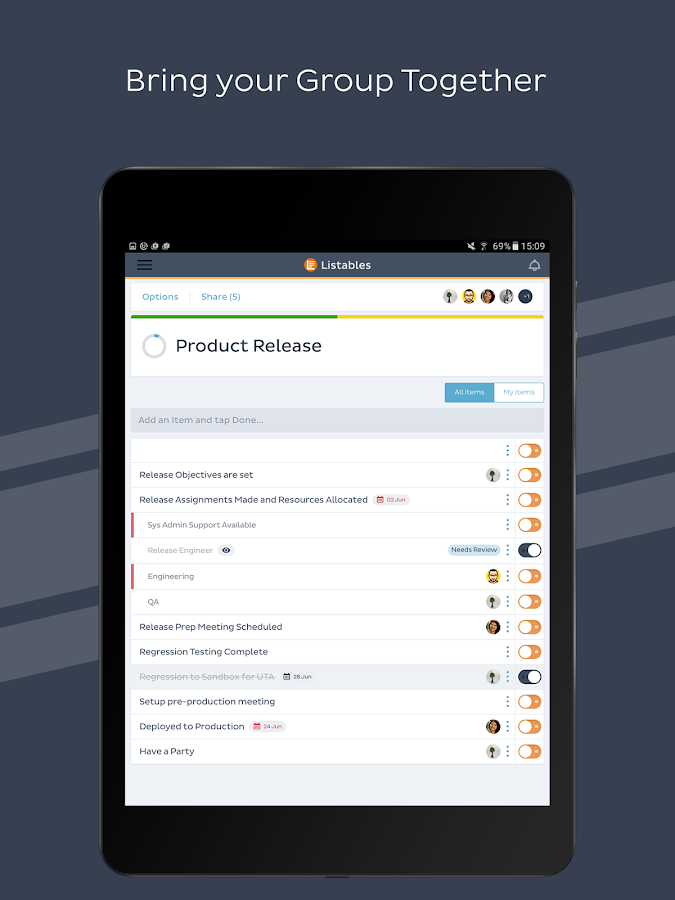   Listables - Lists & Community – Capture d'écran 