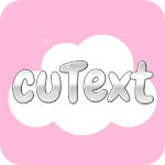 Cover Image of Download CuText : Generate cute message 1.30 APK