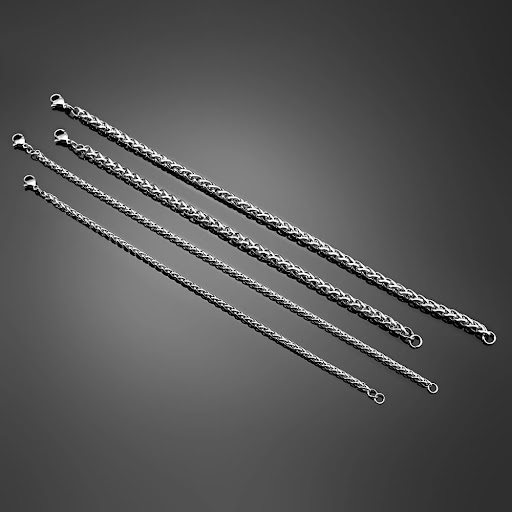 Title 5, Mens Titanium Steel Bracelet Durable Stainless...