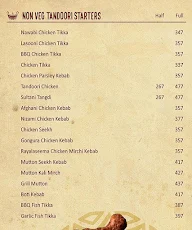 Flavours of Andhra menu 1