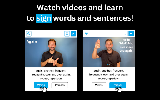 Signspaces - Sign Language Learning