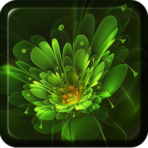 Glowing Flowers Live Wallpaper  Icon