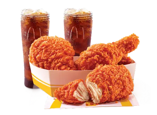 3 Pc Of McSpicy Fried Chicken + 2 Coke