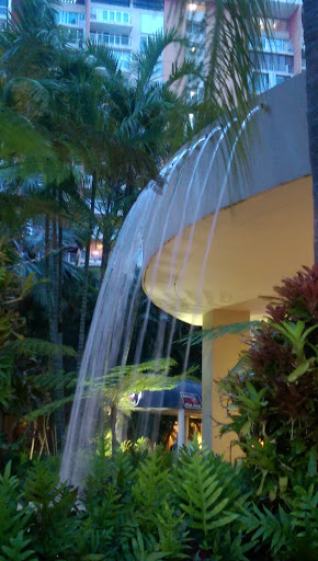 Fountains Flowers From roof