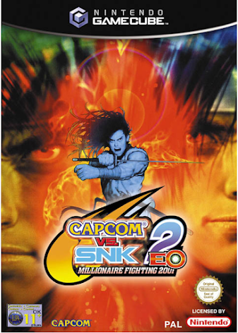 Capcom VS SNK 2 EO - Nintendo Gamecube - PAL/EUR/SWD (SE/DK Manual) - Complete (CIB)