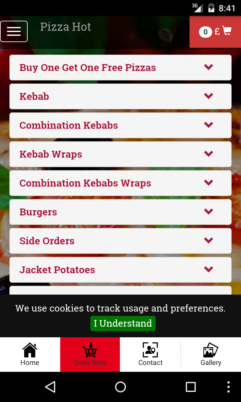 Pizza Hot Daventry NN11 4BU Screen 3