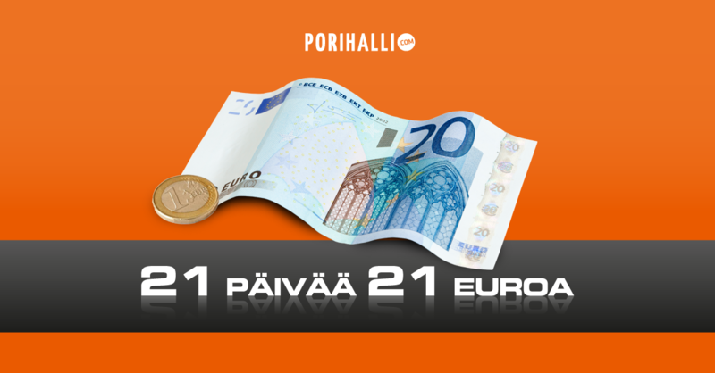 21 päivää 21 euroa