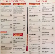 Hong Kong Express menu 3