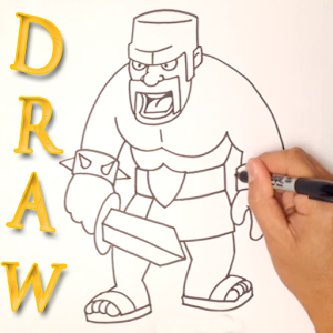 How to Draw Clash of Clans  Icon