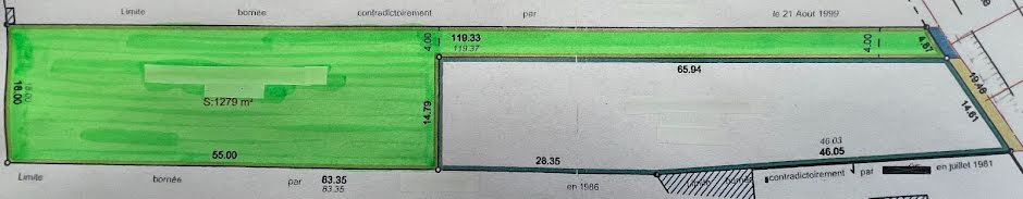 Vente terrain  1279 m² à Meschers-sur-Gironde (17132), 263 000 €